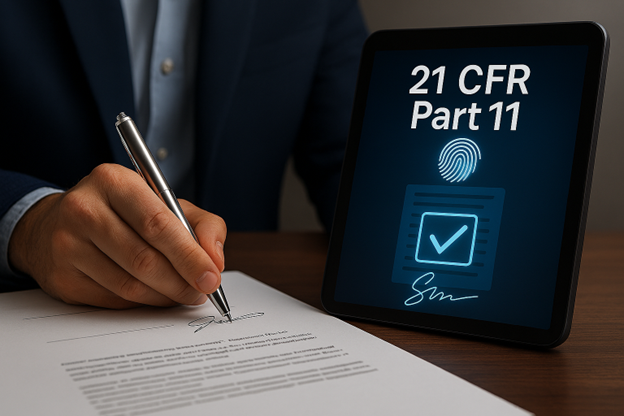 21 CFR Part 11 Electronic Records; Electronic Signatures