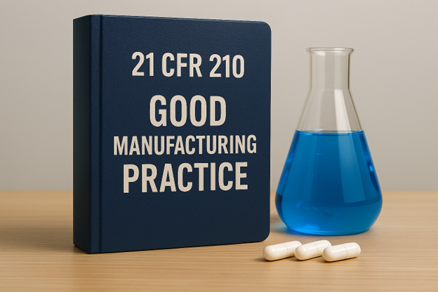 21 CFR Part 210 Current Good Manufacturing Practice in Manufacturing, Processing, Packing, or Holding of Drugs; General