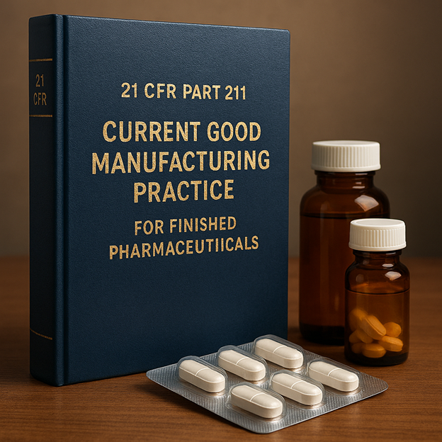 21 CFR Part 211 Current Good Manufacturing Practice for Finished Pharmaceuticals