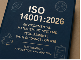ISO 14001:2026 Environmental management systems – Requirements with guidance for use. Requirements, application, and auditing.