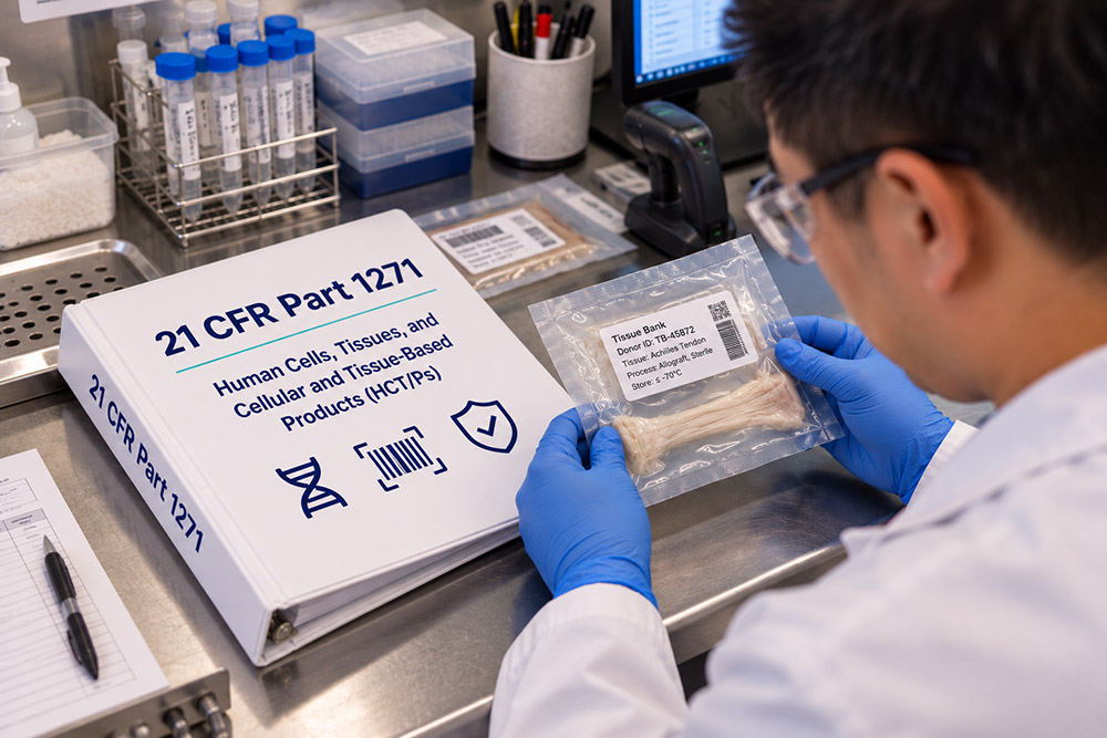 21 CFR Part 1271 Human Cells, Tissues, and Cellular and Tissue-Based Products (HCT/Ps)