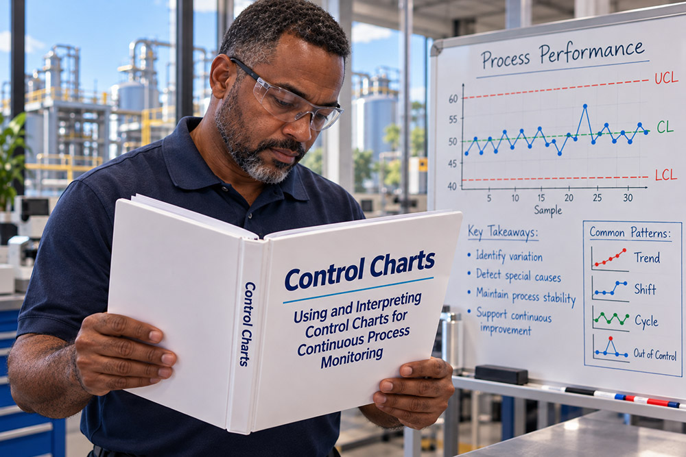 Using and Interpreting Control Charts for Continuous Process Monitoring