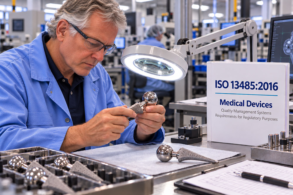 ISO 13485:2016 – Medical Devices — Quality Management Systems — Requirements for Regulatory Purposes