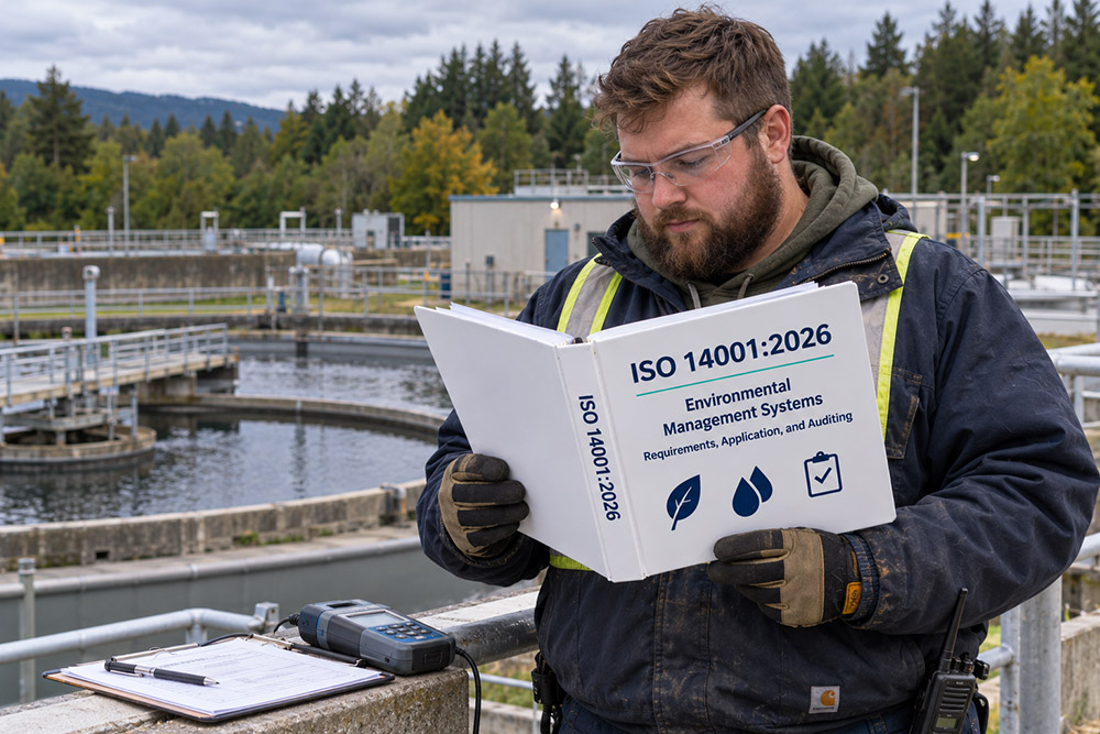 ISO 14001:2026 Environmental management systems – Requirements with guidance for use. Requirements, application, and auditing.