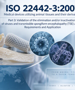 ISO 22442-3-2007 Medical devices utilizing animal tissues and their derivatives